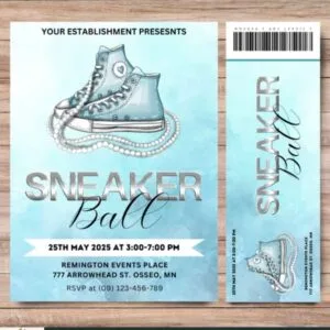 Sneaker Ball Flyer Template