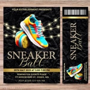 Sneaker Ball Flyer Templates