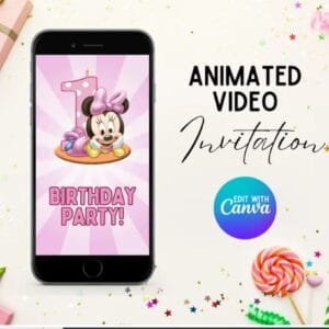 Birthday Party Animated Invitation