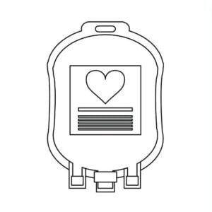 Blood Bag Svg