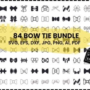 Bow Tie Bundle Svg