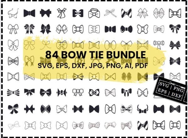 Bow Tie Bundle Svg