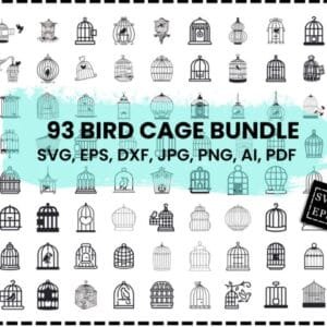 Bird Cage Svg