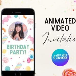 Candy Birthday Animated Video