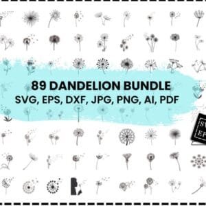 Dandelion Svg Bundle