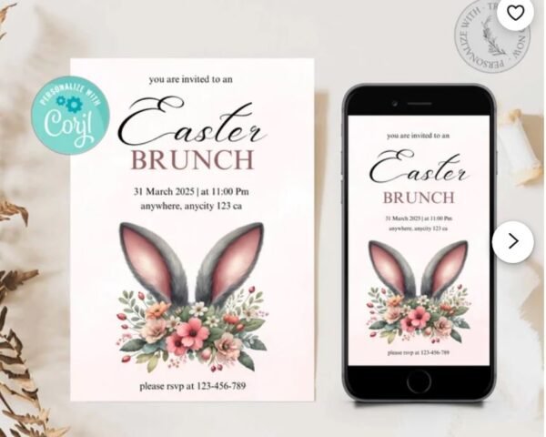 Easter Brunch Invitation