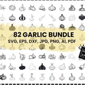 Garlic Svg