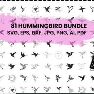 Hummingbird Svg