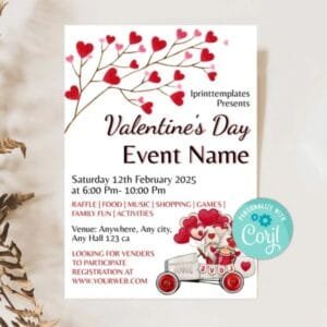 Valentine's Day Event Flyer