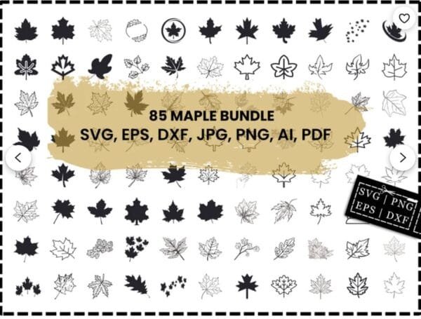 Maple Leaf Svg Bundle