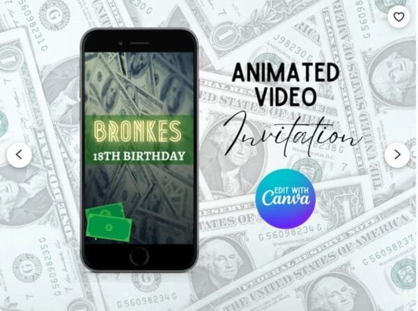 Money Video Invitation