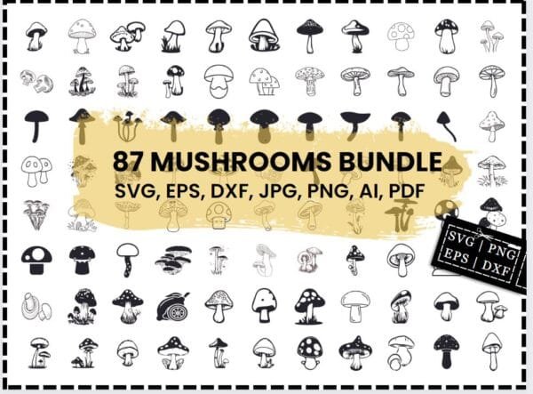 Mushroom Svg