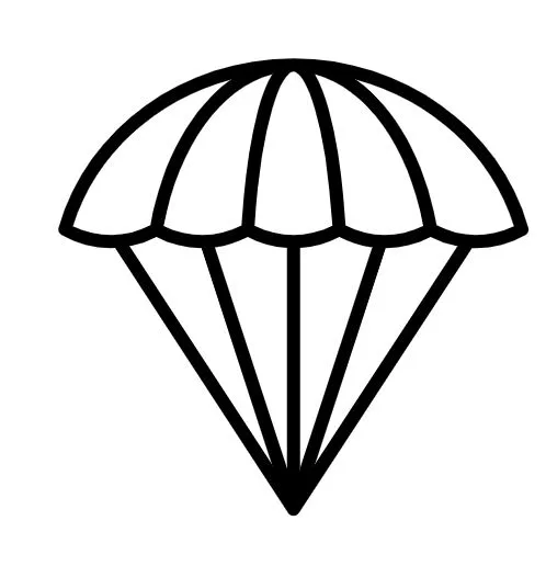 Parachute Svg