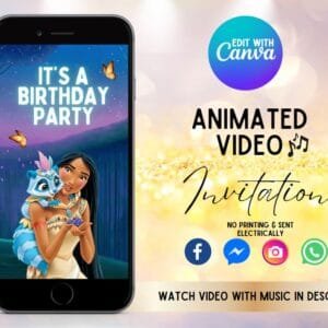 Video Birthday Party Invitation