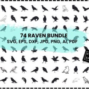 Raven Svg