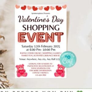 Valentine's Day Shopping Flyer