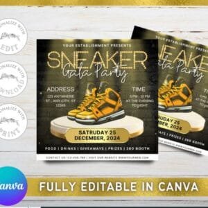 Sneaker Gala Party Flyer