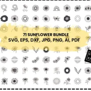 Sunflowers Svg Bundle