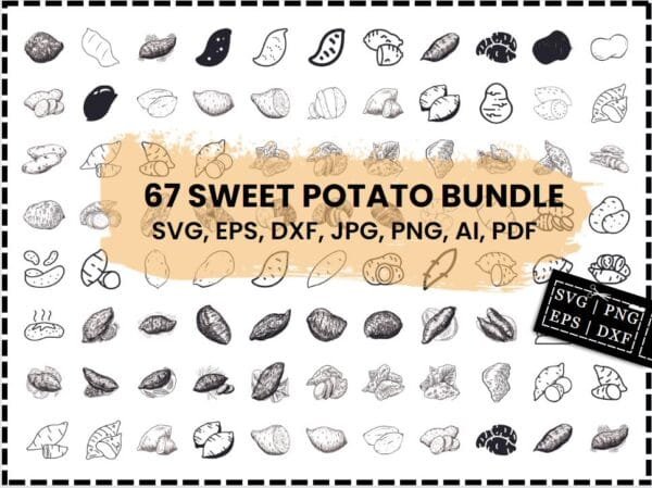 Sweet Potato Svg