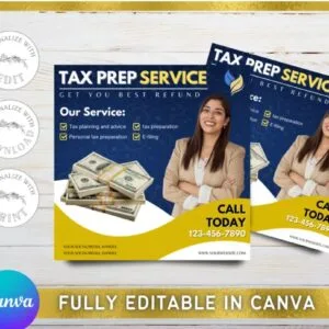 Tax Prep Flyer