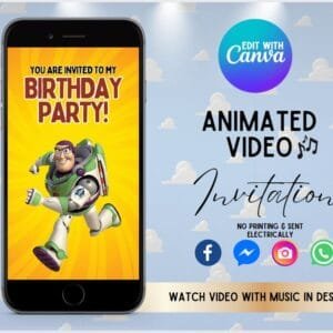 Birthday Invitation Video