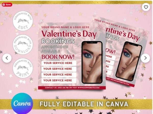 Valentines Day Book Now