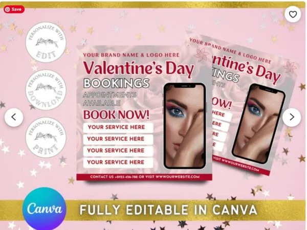 Valentines Day Book Now
