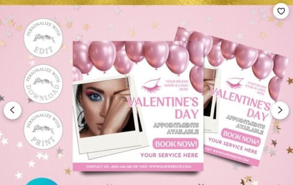 Valentines Day February Bookings