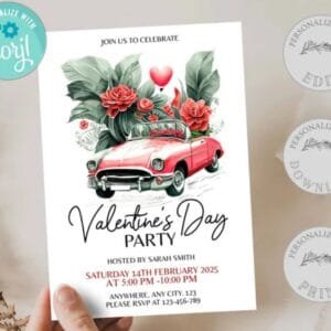 Valentines Day Party Invitation