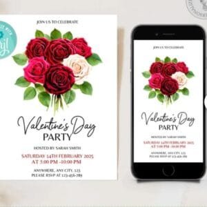 Valentines Day Invitation Template