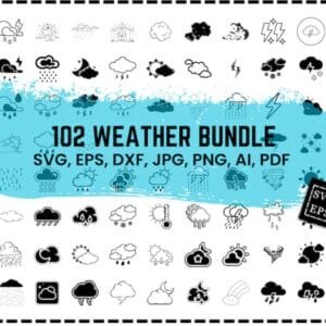 Weather svg bundle