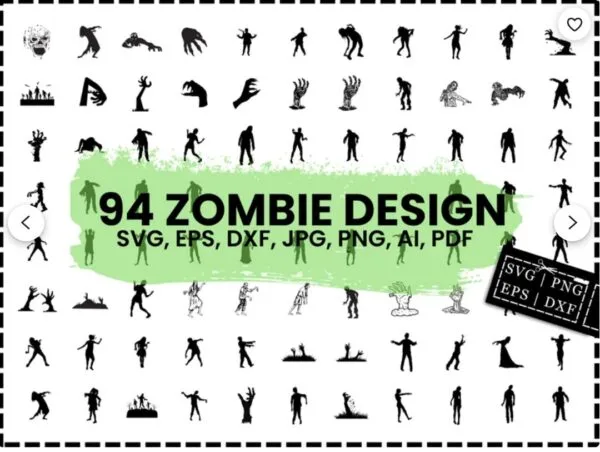 Zombie Svg