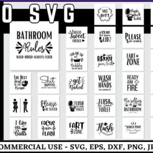 Bathroom Svg