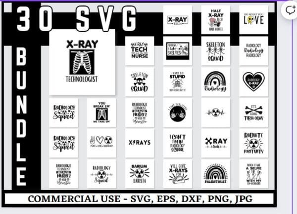 X-Ray Technologist Svg