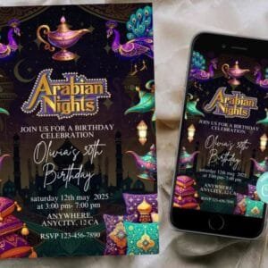 Arabian Nights Birthday Party