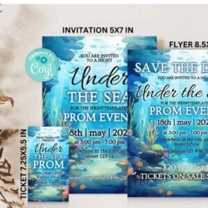 Under the Sea Invitation