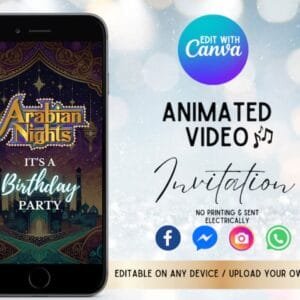 Arabian Nights Birthday Party