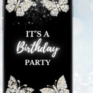 Butterfly Birthday Invitations