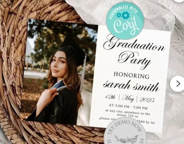 Graduation Invitation Template