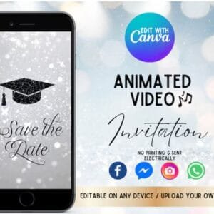 Digital Save the Date Graduation