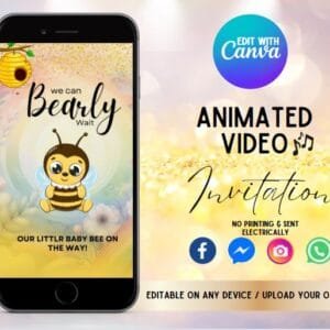 Honey Bee Editable Video