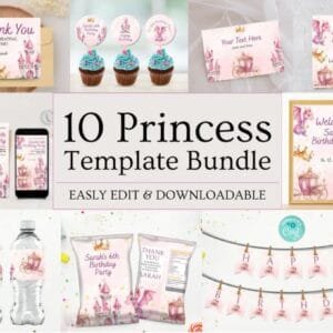 Princess Birthday Party Bundle