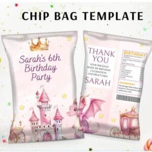 Princess Chip Bag Wrapper