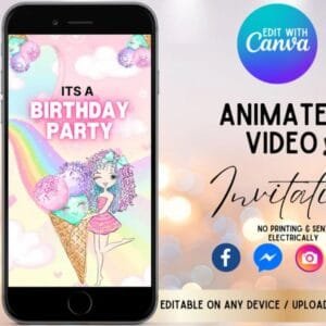 Candy Land Birthday Video