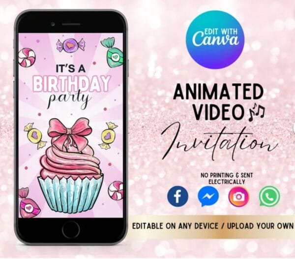 Cupcake & Candy Birthday