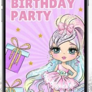 Doll Birthday Party Animated