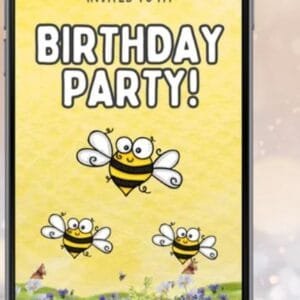 Honey Bee Invitation