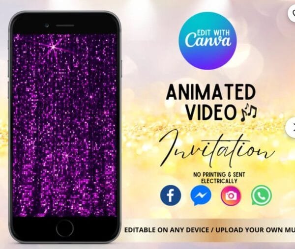 Purple Curtains Video Save